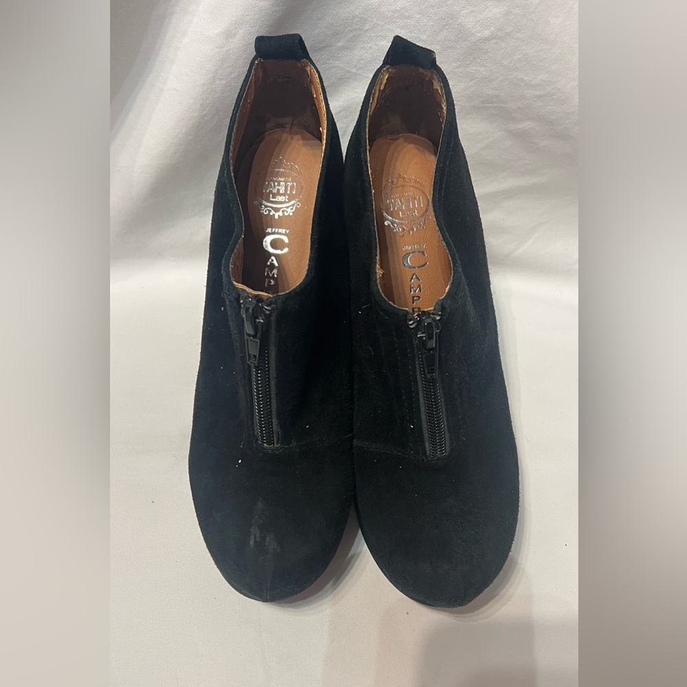 Jeffrey Campbell Suede Tahiti Last Wedges size 6.5 to 7.